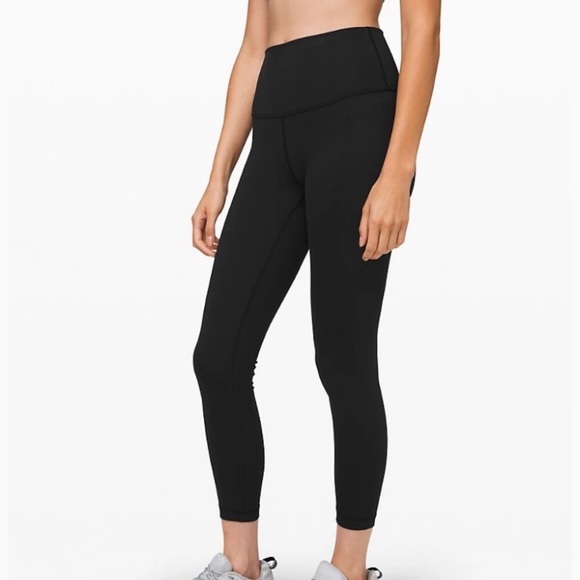 lululemon athletica Pants - Lululemon Black 7/8 Length Wunder Under leggings 8